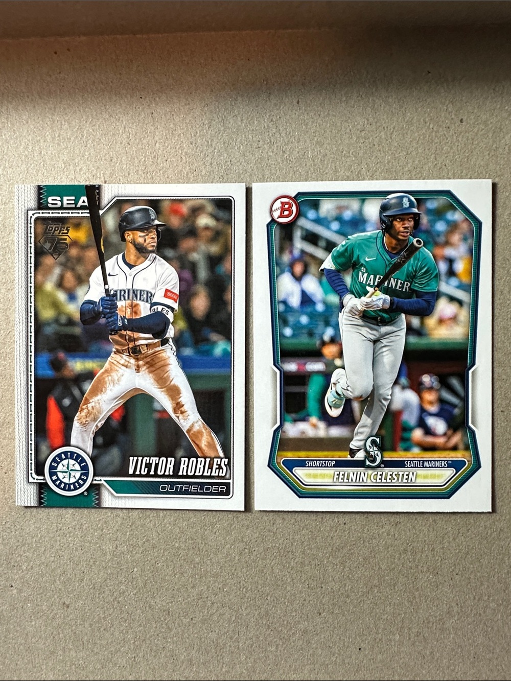 3 Cole Young Rookies + Cal Raleigh/Julio Rodriguez/Naylor Mariners lot of 19 - Picture 14 of 15